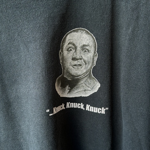 Vintage The Three Stooges T-Shirt / 2000s / Classic Knucklheads / Large - Picture 4 of 6